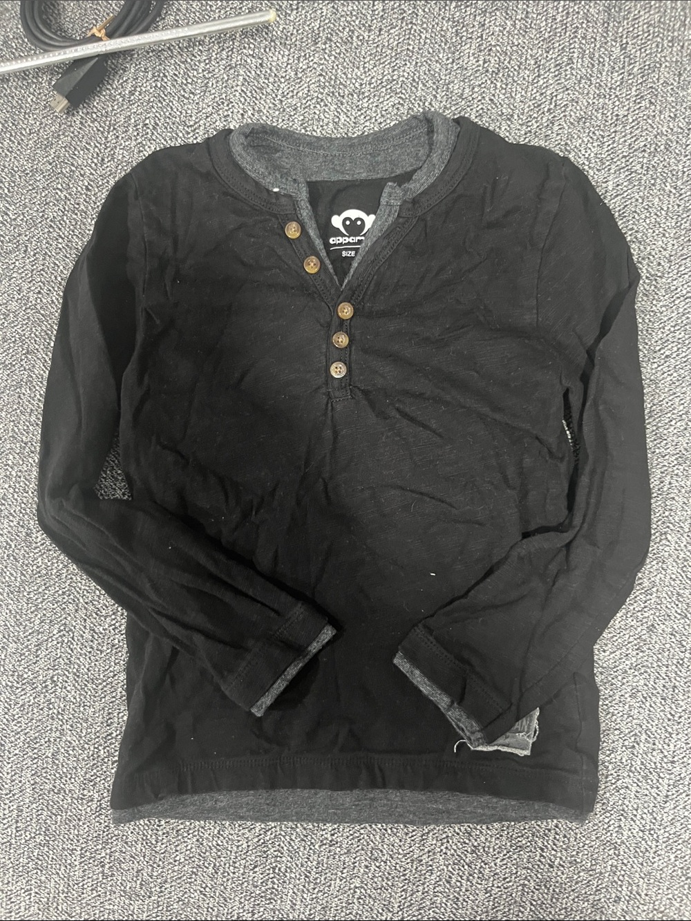 Appaman boys size 6 long sleeve layered tee